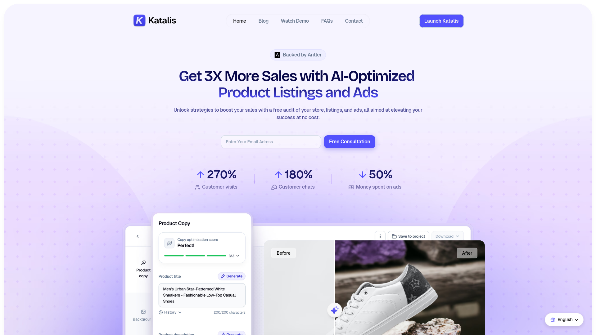 Katalis AI screenshot