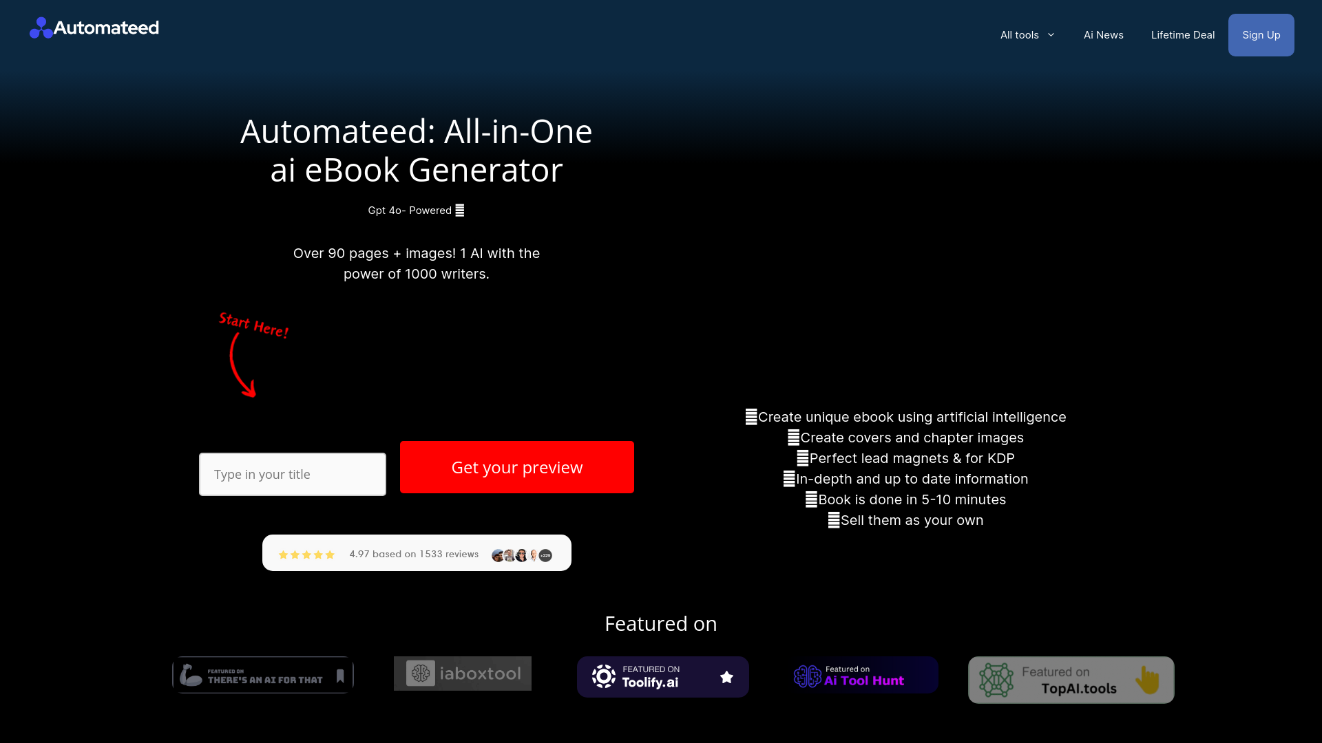 Automateed screenshot