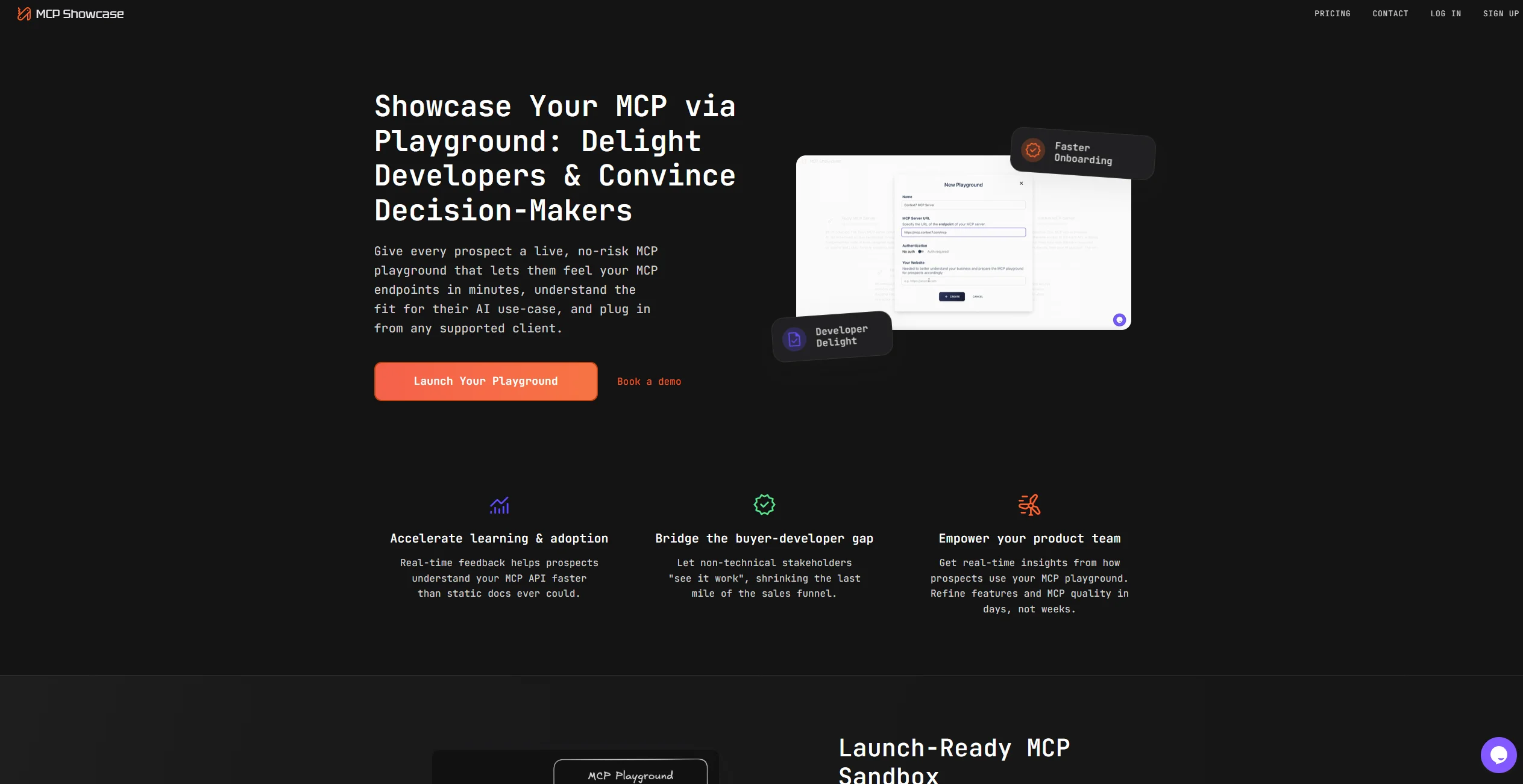 MCP Showcase screenshot