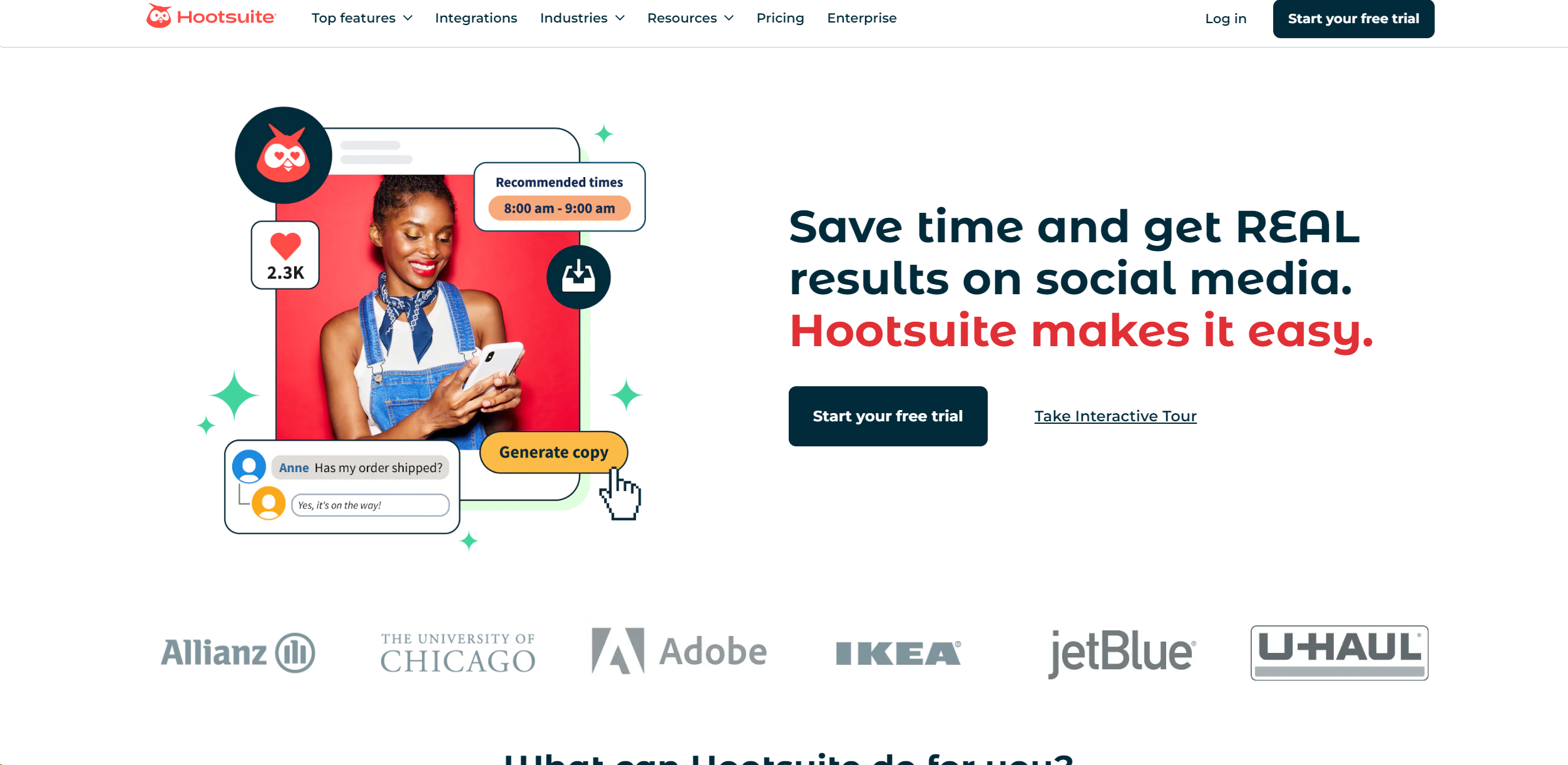 Hootsuite screenshot