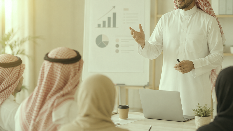 المؤسسة تنفذ برنامجًا تدريبيًا لتطوير مهارات الشباب