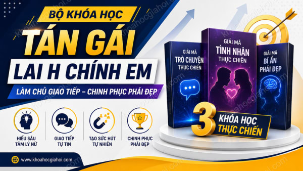 Bộ Khóa Học Tán Gái Lai H Chính Em