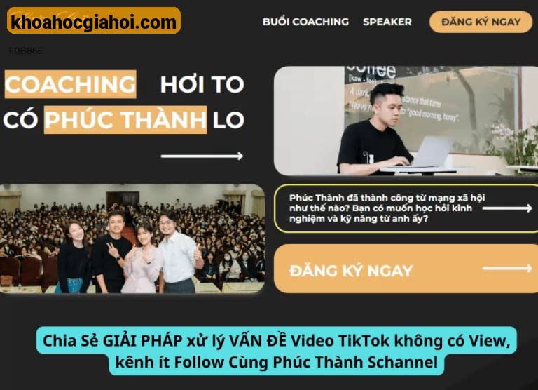 Chia Sẻ Giải Pháp Xử Lý Vấn Đề Video Tiktok Không Có View, Kênh Ít Follow Cùng Phúc Thành Schannel Chia Sẻ Giải Pháp Xử Lý Vấn Đề Video Tiktok Không Có View, Kênh Ít Follow Cùng Phúc Thành Schannel