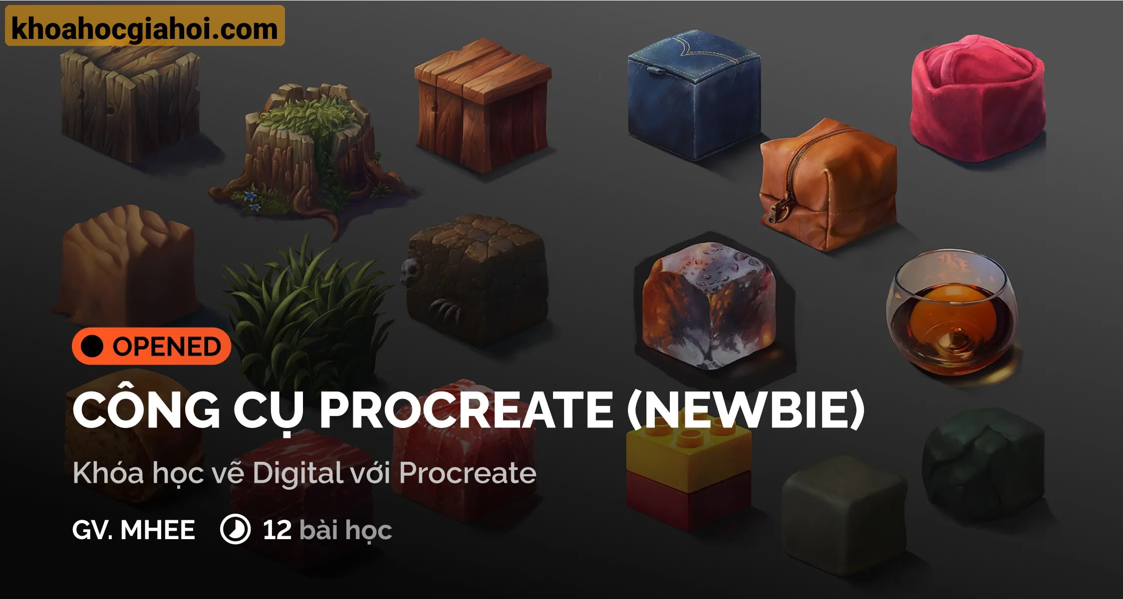 Khóa Học Procreate Cho Newbie Cùng Digiart Academy