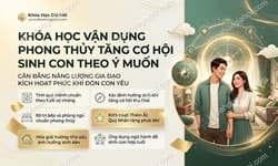 Khóa Học Vận Dụng Phong Thủy Tăng Cơ Hội Sinh Con Theo Ý Muốn