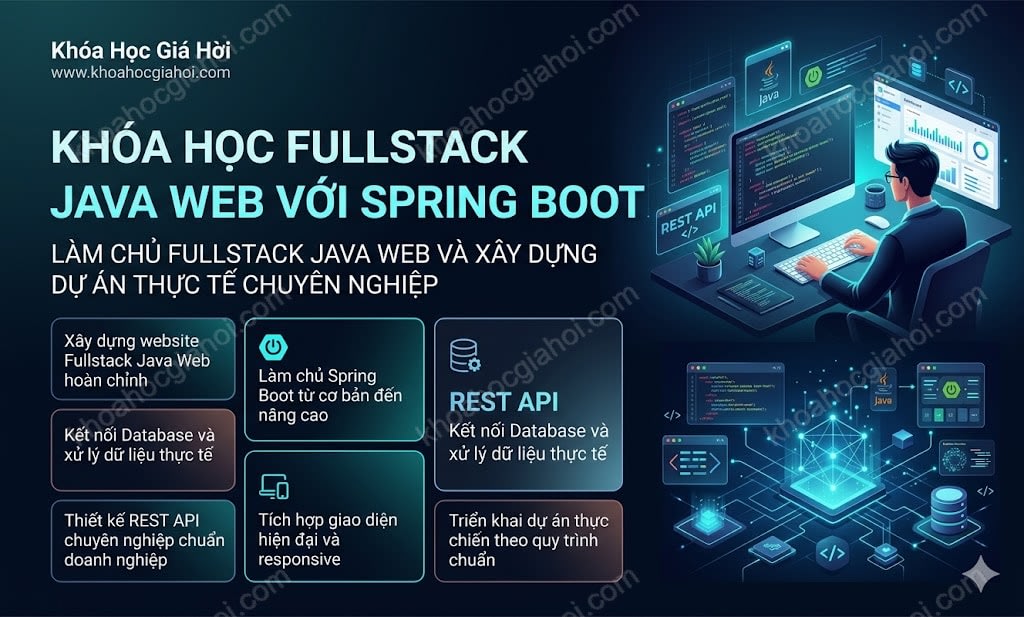 Khóa Học Fullstack Java Web Với Spring Boot