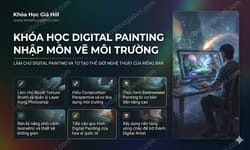 Khóa Học Digital Painting Nhập Môn (vẽ Môi Trường)