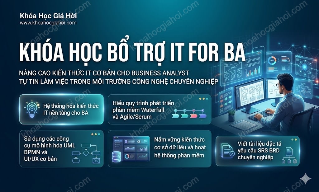 Khóa Học Bổ Trợ IT For BA