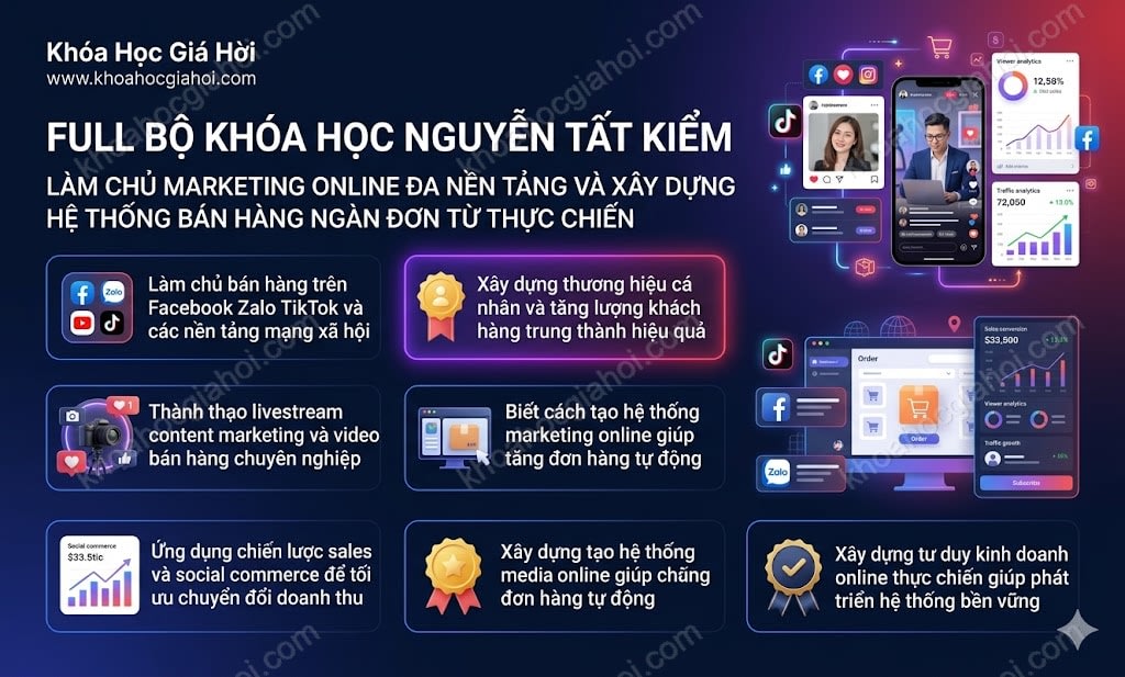 Full Bộ Khóa Học Nguyễn Tất Kiểm