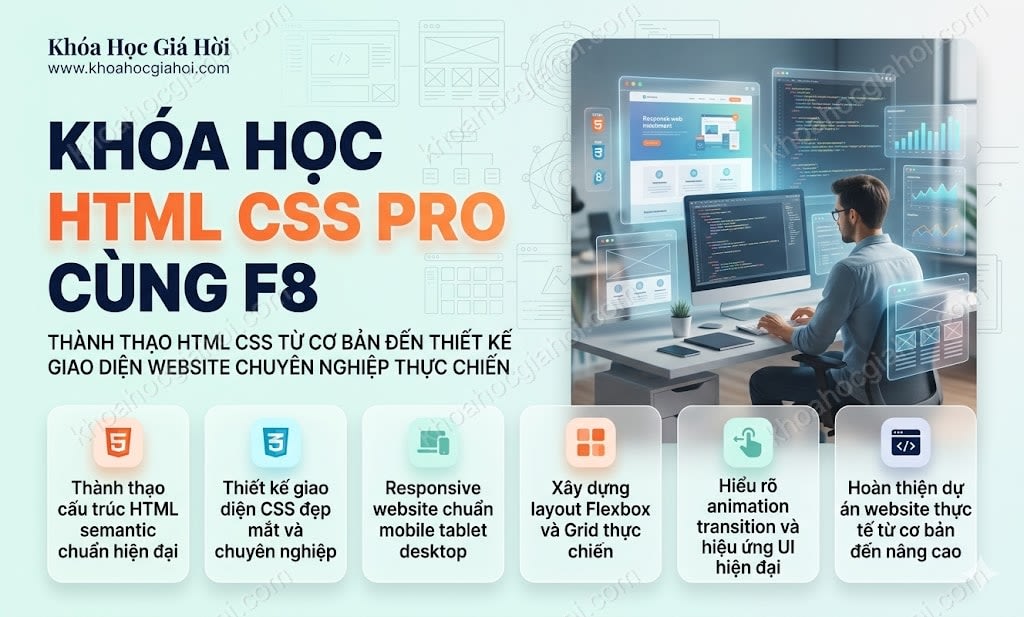 Khóa Học Html Css Pro Cùng F8 Khóa Học Html Css Pro Cùng F8