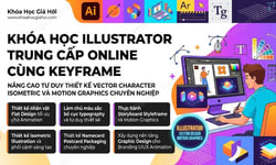 Khóa Học Illustrator Trung Cấp Online Cùng Keyframe