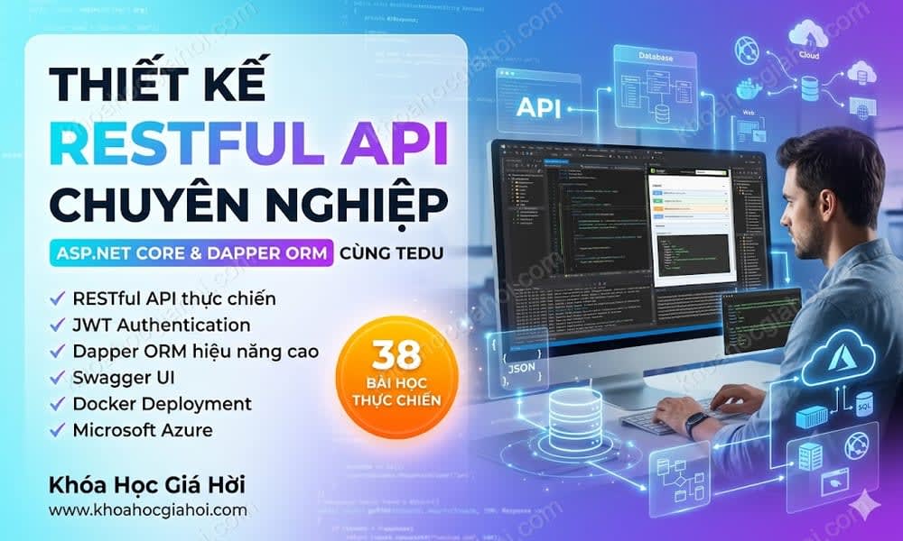 Khóa Học Thiết Kế Restful Api Với Asp.net Core Và Dapper Orm Cùng Tedu