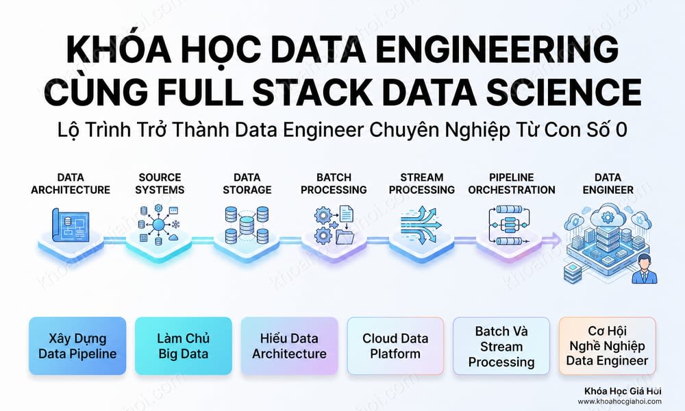 Khóa Học Data Engineering Cùng Full Stack Data Science