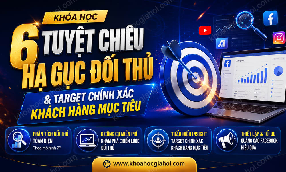 6 Tuyệt Chiêu Hạ Gục Đối Thủ Và Target Chính Xác Khách Hàng Mục Tiêu
