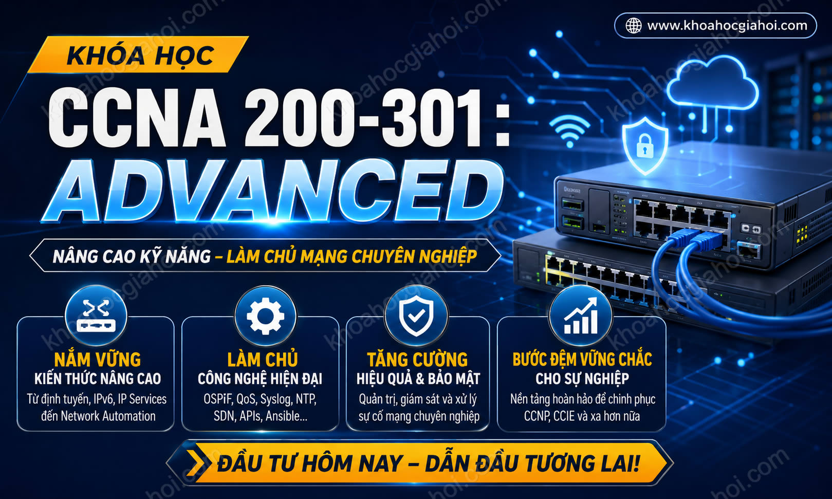 Khóa Học CCNA 200-301 : Advanced