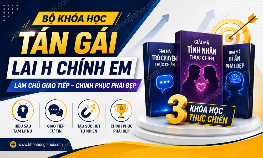 Bộ Khóa Học Tán Gái Lai H Chính Em