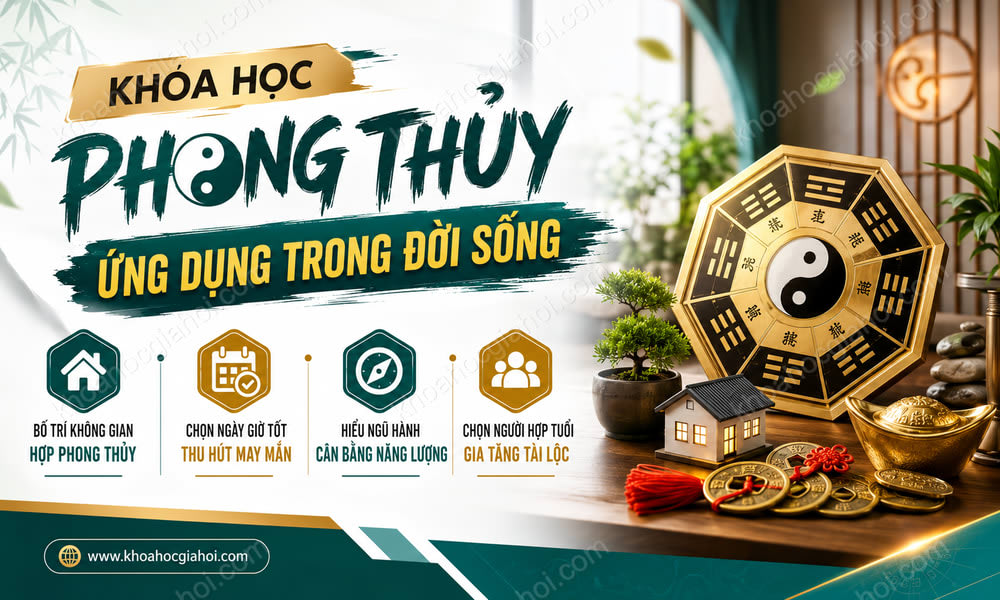 Khóa Học Phong Thủy Ứng Dụng Trong Đời Sống