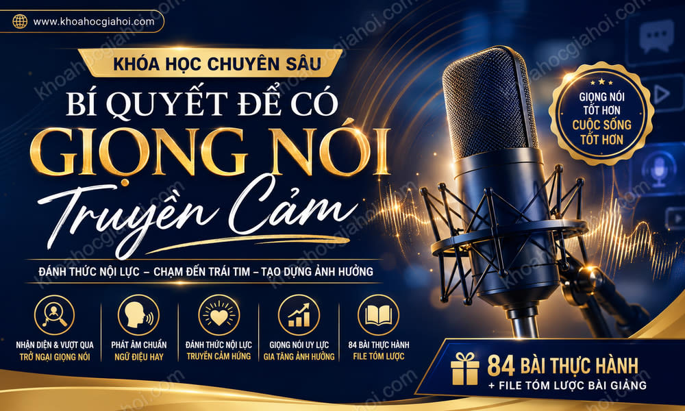Bí Quyết Để Có Giọng Nói Truyền Cảm