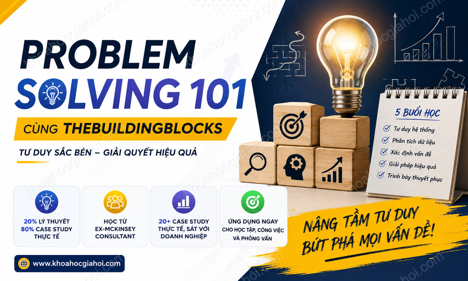 Khóa Học Problem Solving 101 Cùng Thebuildingblocks