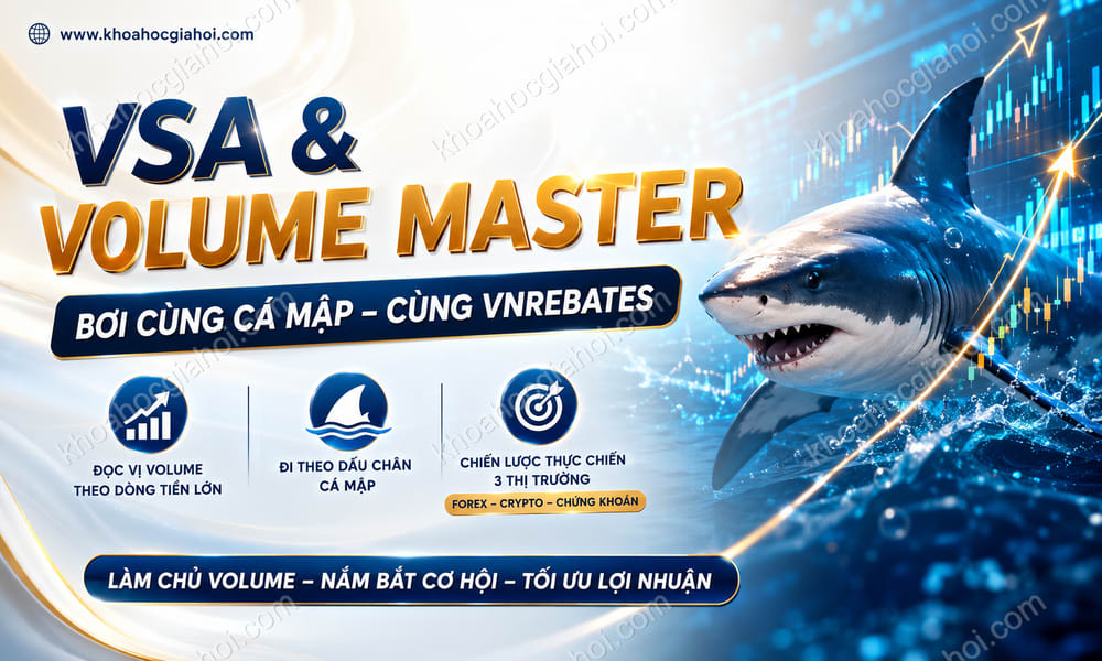 Khóa Học Vsa & Volume Master – Bơi Cùng Cá Mập Cùng Vnrebates