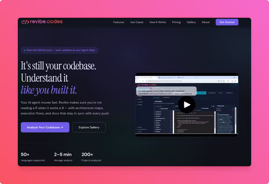 Revibe Launches AI Tool That Helps Developers and Agents Understand Codebases in Minutes