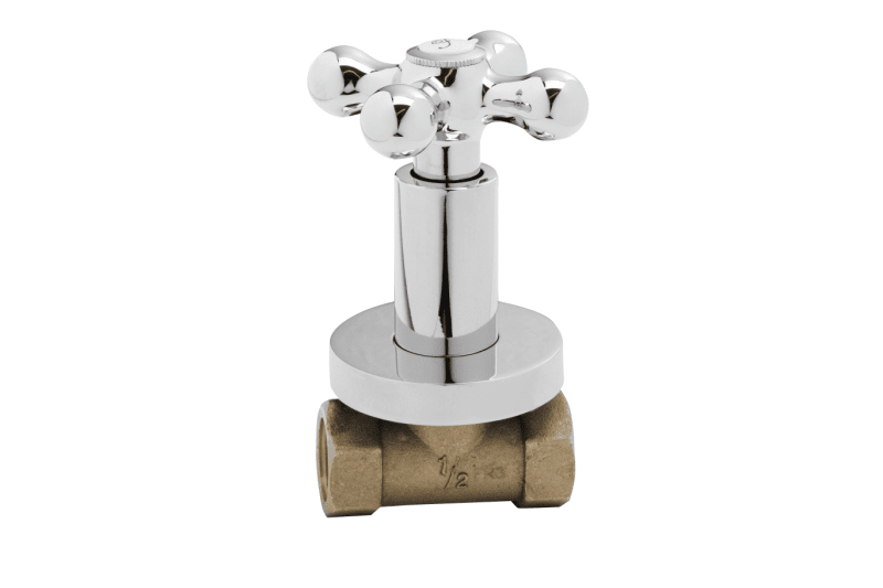 Смеситель встроенный отсечной, проходной серия NEW-REGENT 68590 09 45 66