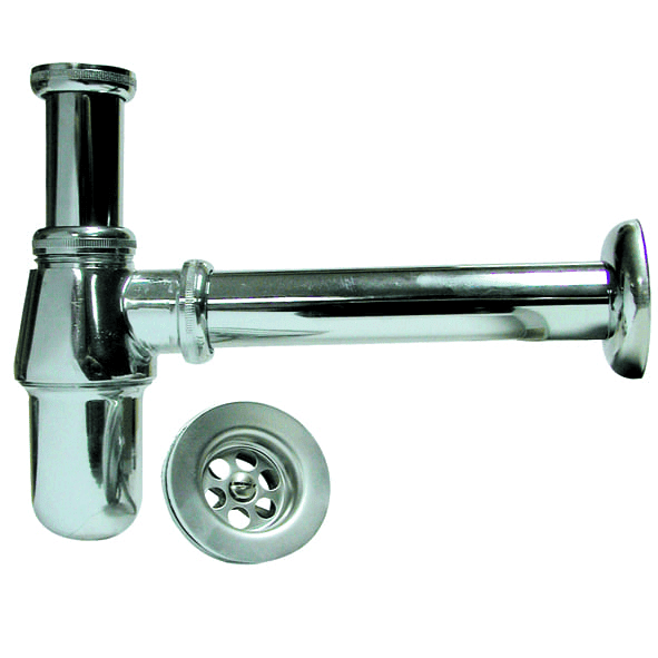 Сифон для раковины 1 1/4" + слив 1578 07