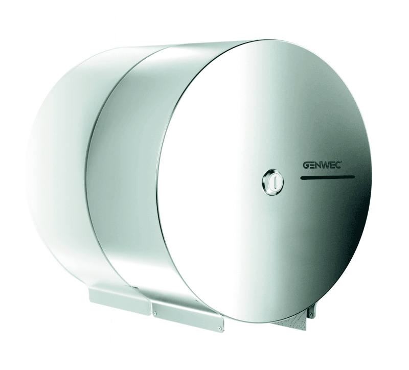 Диспенсер для туалетной бумаги Jumbo roll Нерж-ая сталь. Полированный