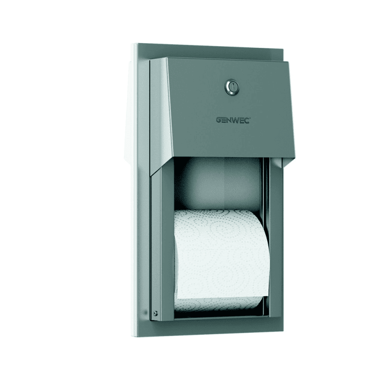 Диспенсер для туалетной бумаги Встроенный Нерж-ая сталь. Матовый