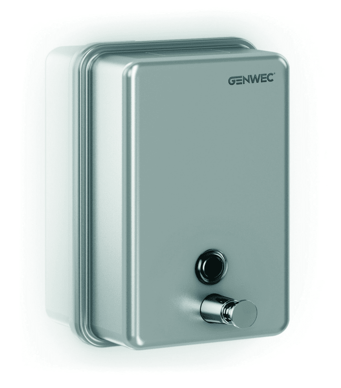 Диспенсер для мыла Нерж-ая сталь. Матовый 1000 мл