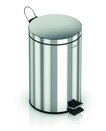 Корзина мусорная Нерж-ая сталь. Полированный 3л