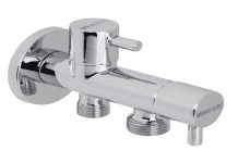 Клапан двухвентельный, круглый угловой 3109 04