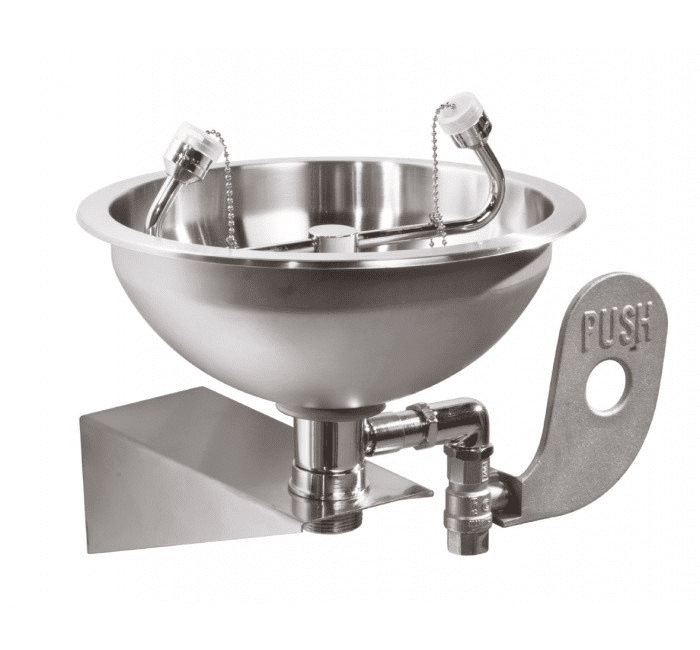 Аварийный фонтан для глаз. Нерж-ая сталь GW12 01 04 05