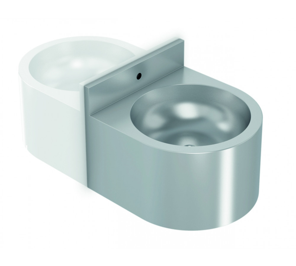 Антивандальная раковина из нержавеющей стали GW08 27 04 01