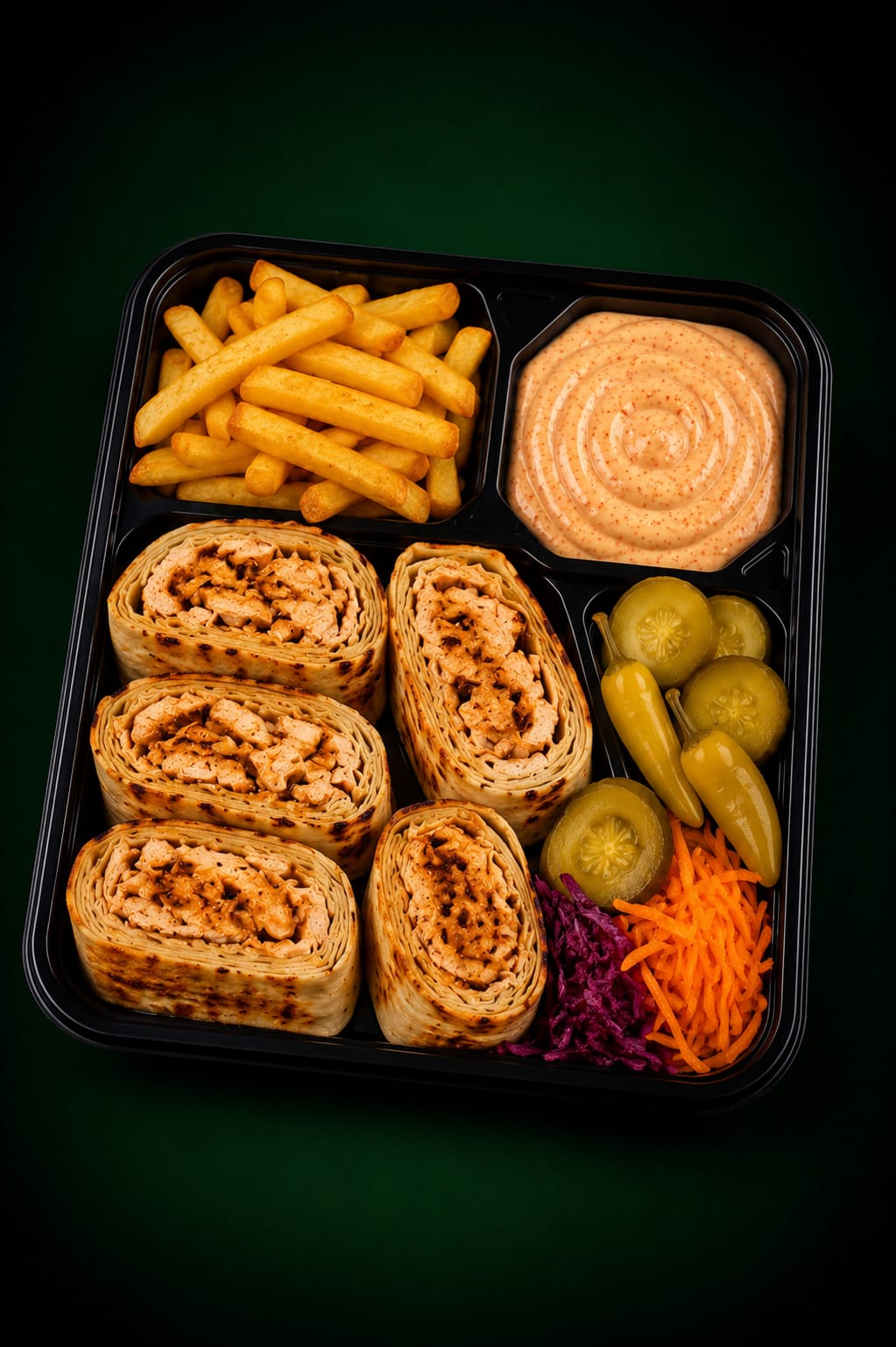 وجبة شاورما عربي