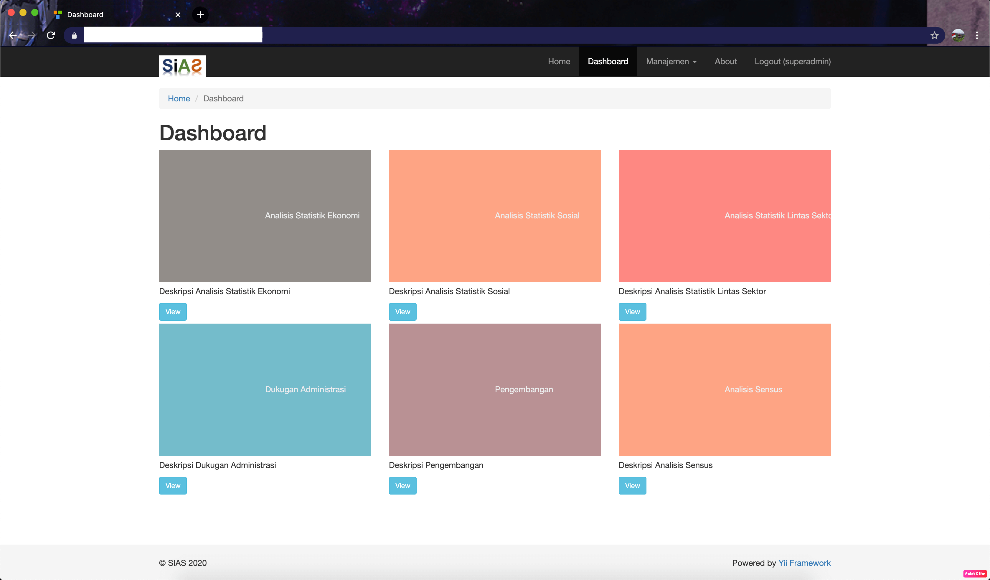 SIAS Dashboard