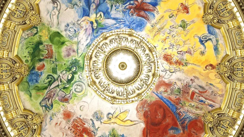 Chagall peint le plafond de nos rêves