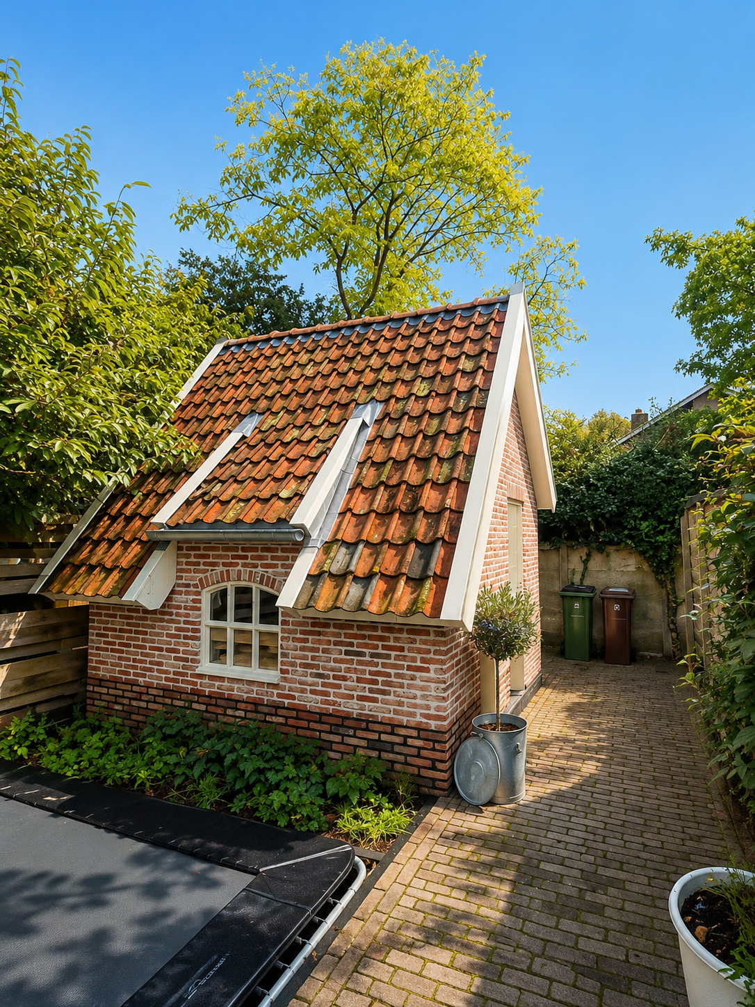 Nieuwbouw schuur Kempische stijl