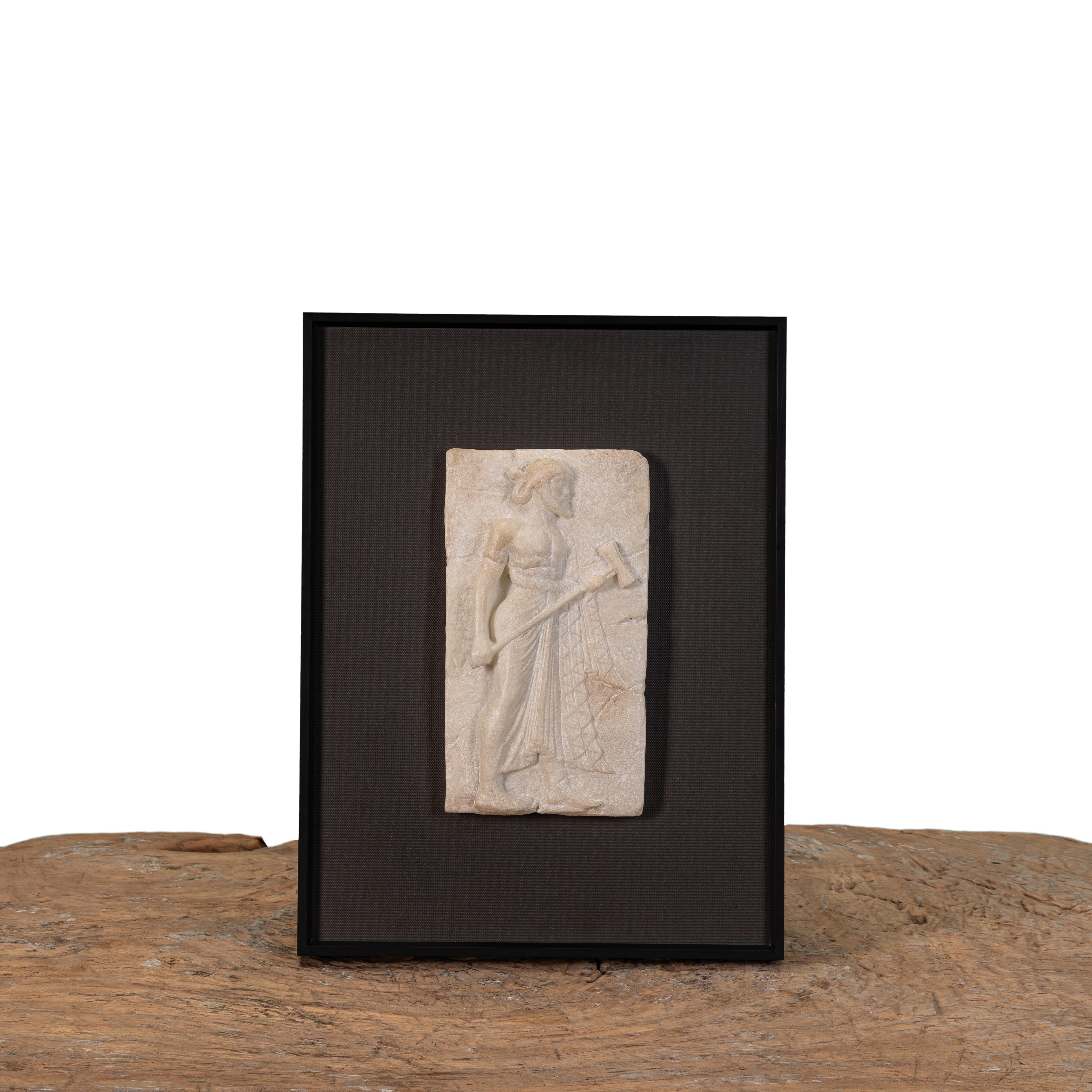 Framed Stone Relief