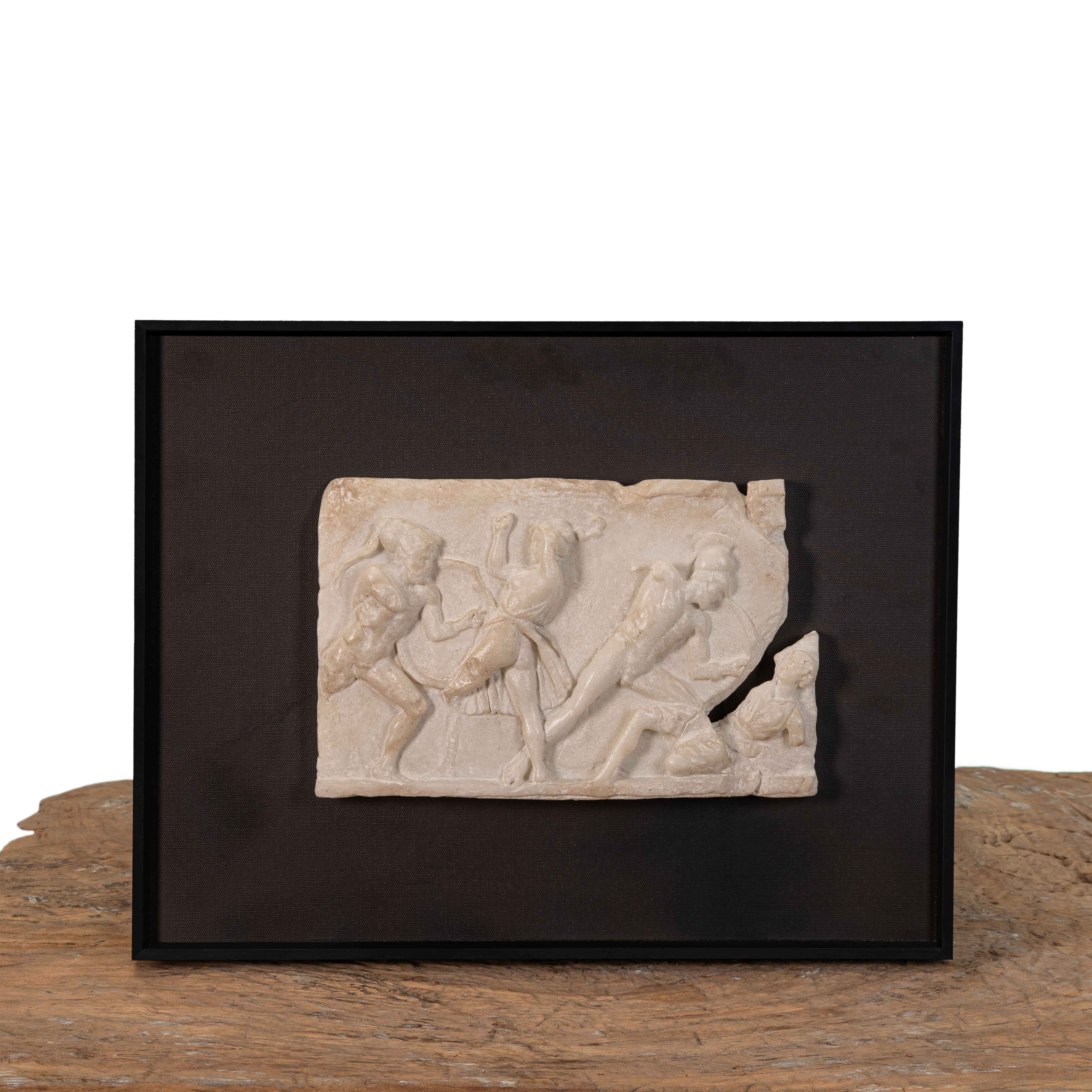 Framed Stone Relief