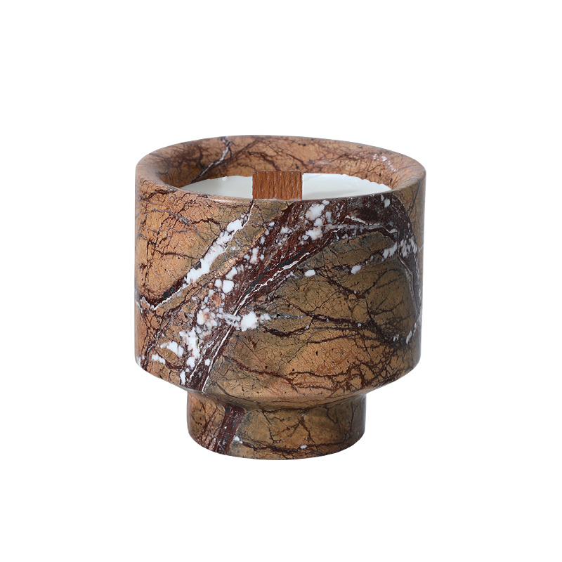 Marbled Ceramic Votives