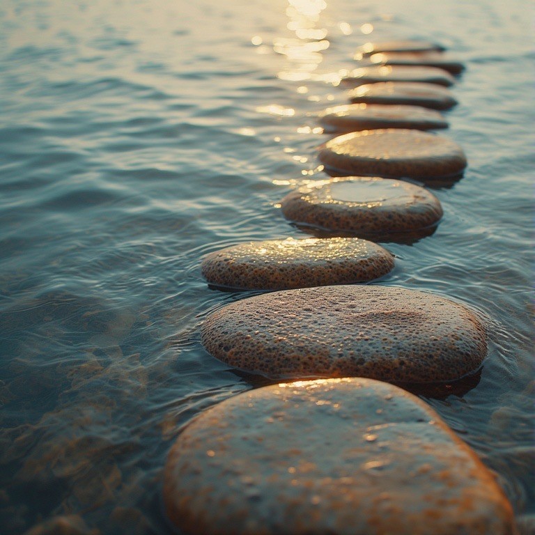 Pebbles on a beach
