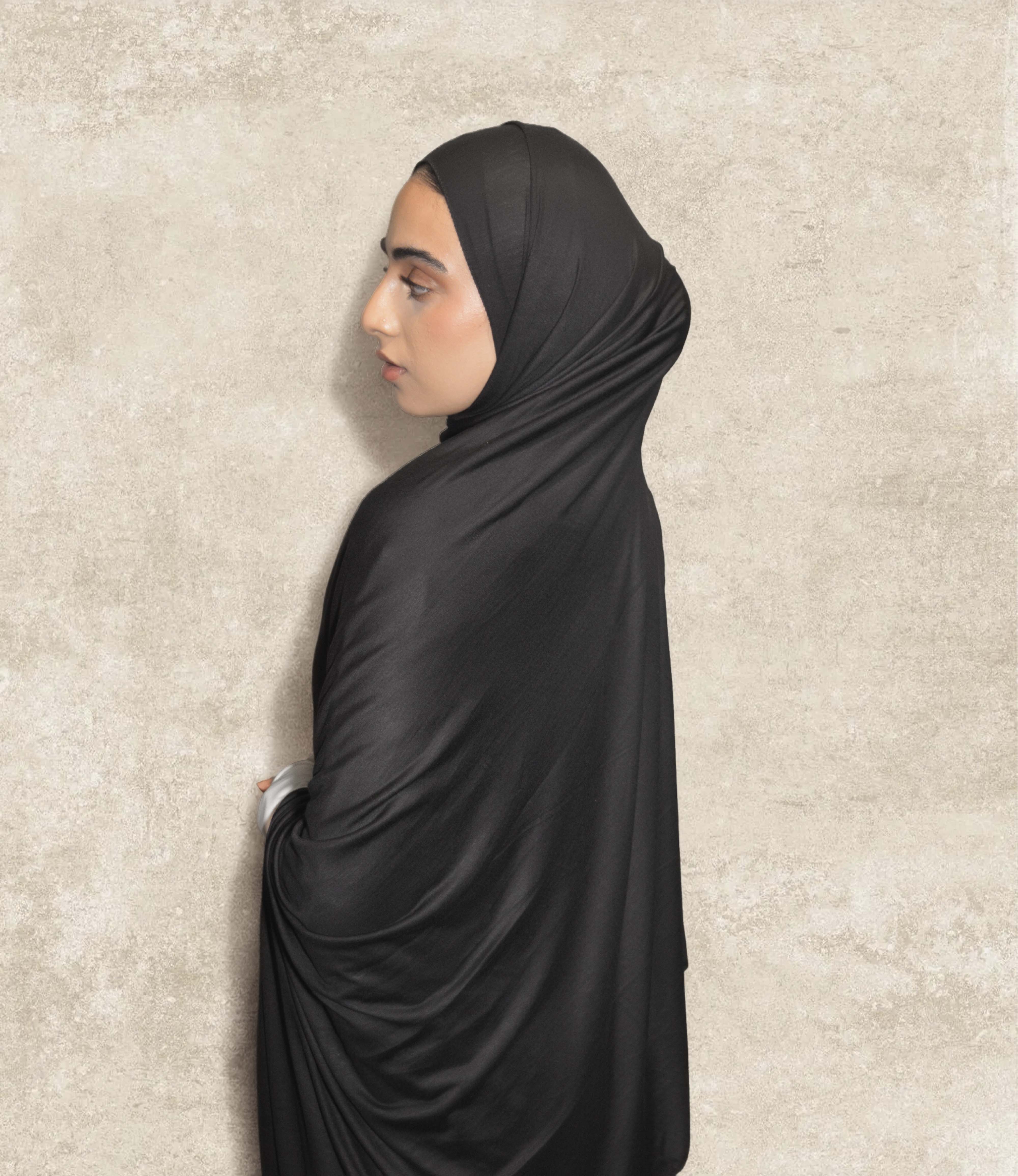 Noir - Prayer Hijab