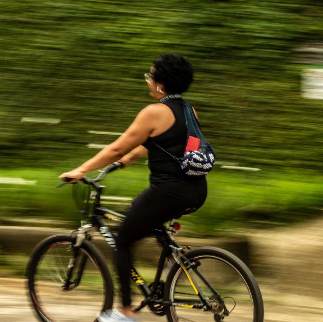 Caçoeira - mochila-saco (sacochila) de rede - Imagem 3