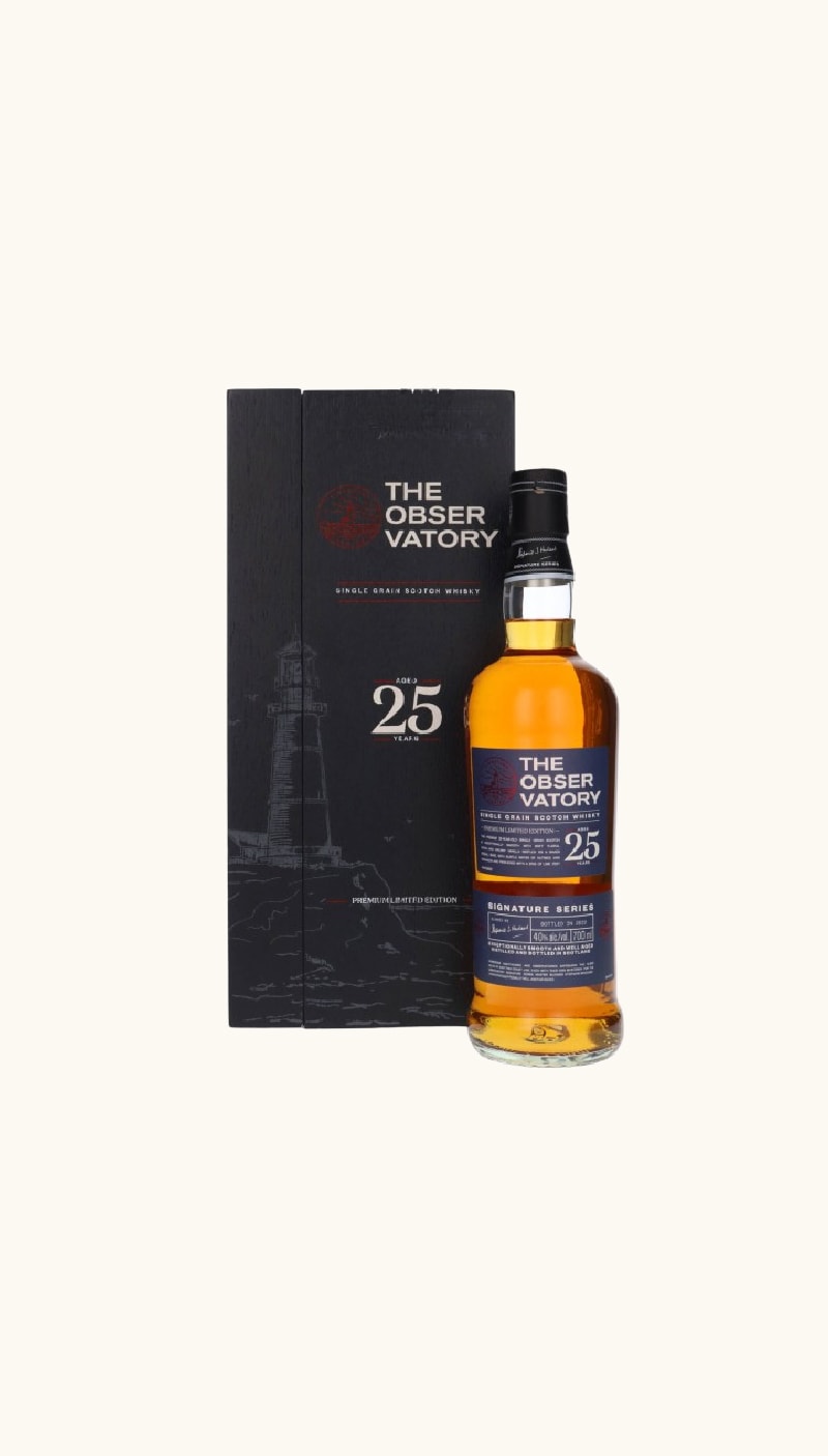 The Observatory 25 Years Single Grain Whisky - Image 1