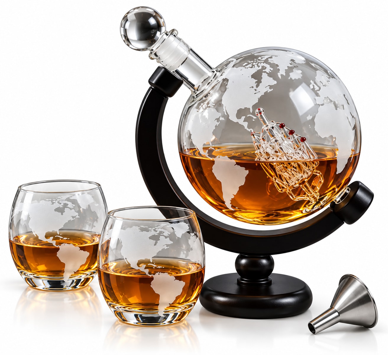 Connoisseur Creations Globe Decanter Set