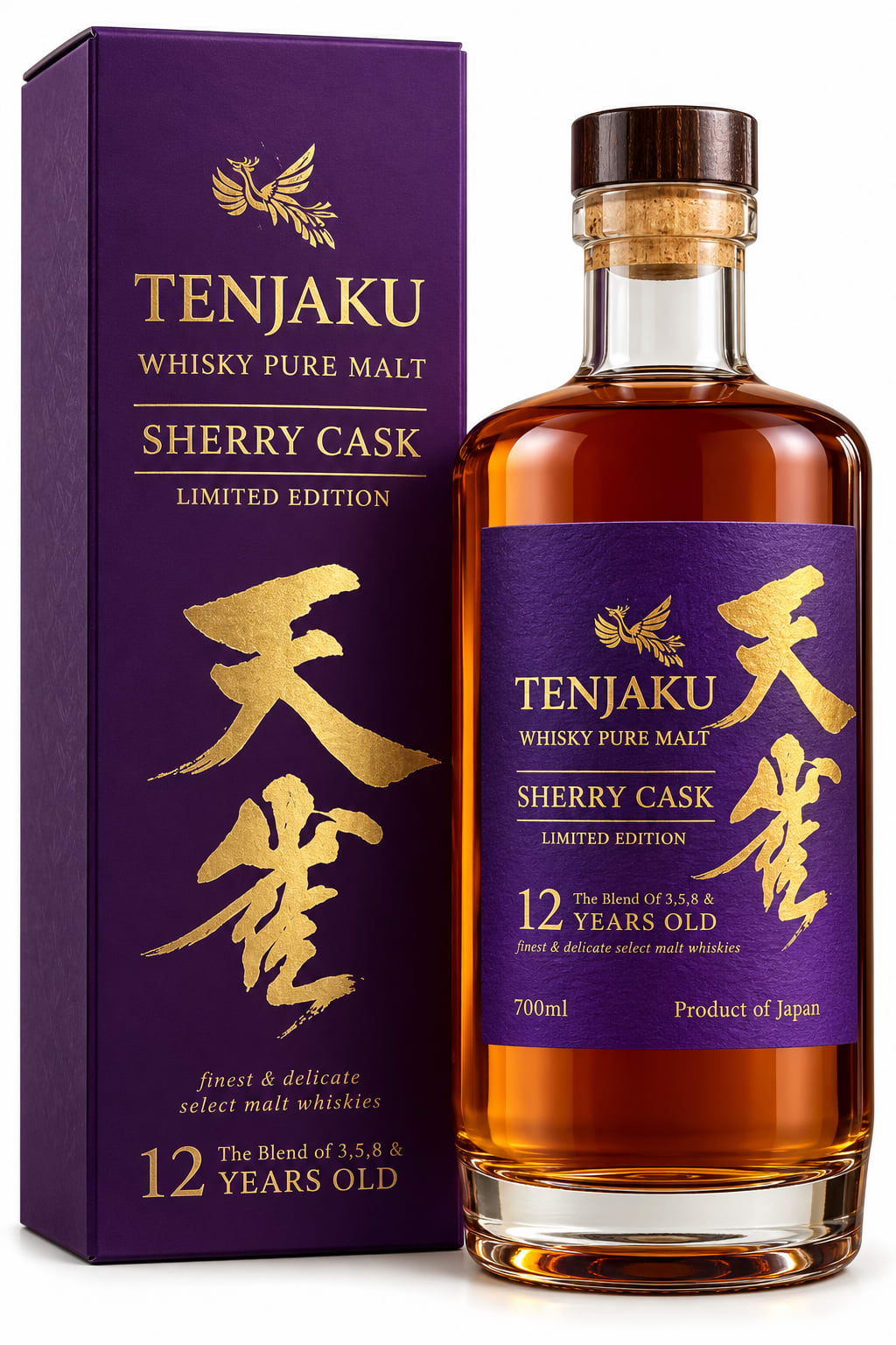 Tenjaku Pure Malt Sherry Cask Limited Edition 12 Years Old