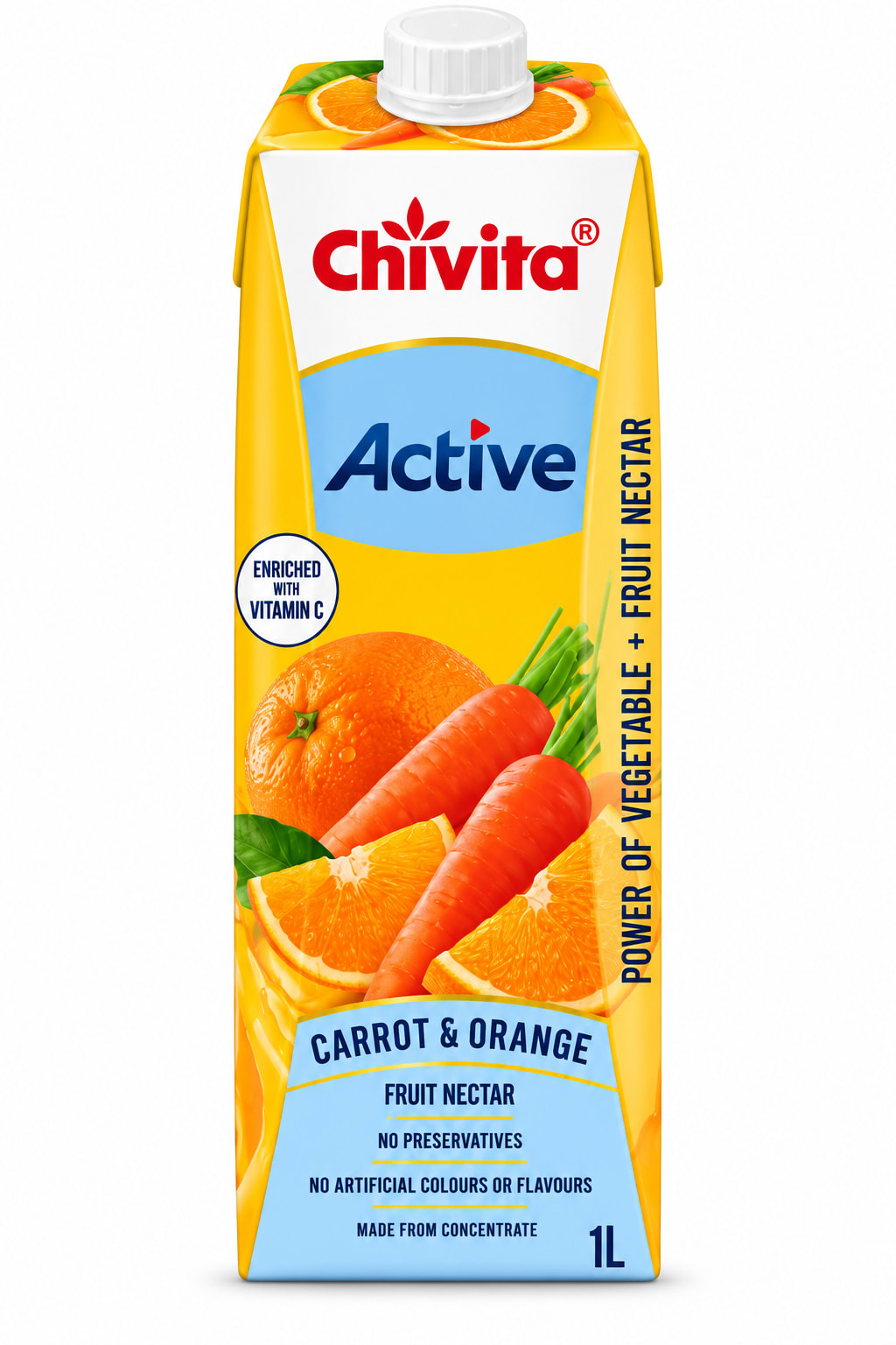 Chivita Active Carrot & Orange Fruit Nectar - Image 1