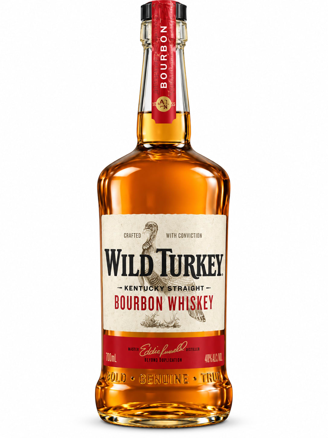 Wild Turkey Kentucky Straight Bourbon Whiskey - Image 1