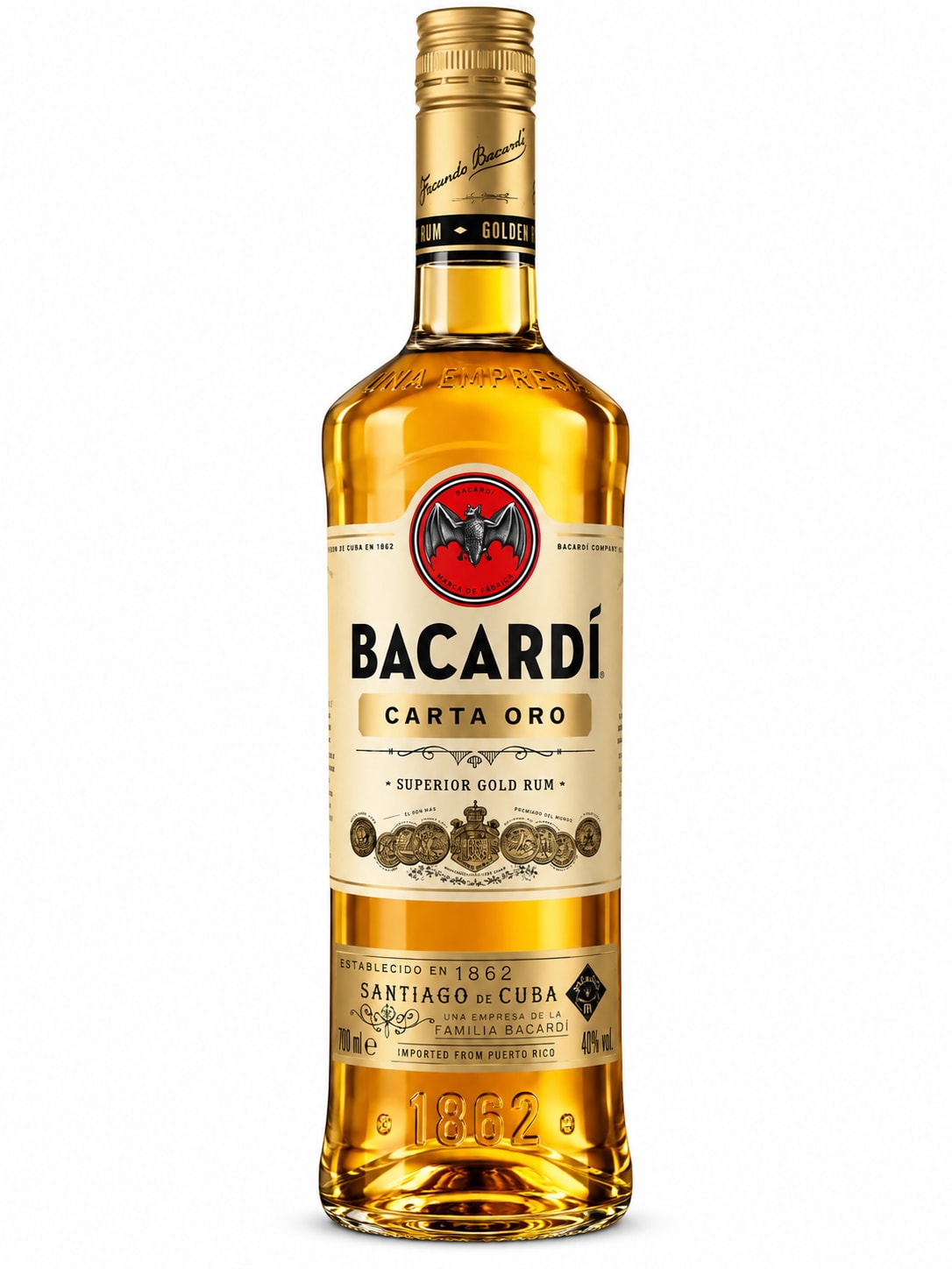 Bacardí Carta Oro Superior Gold Rum